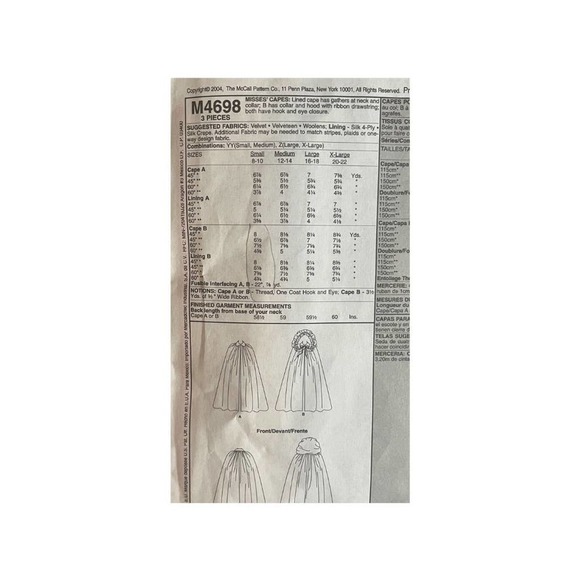 Renaissance fair red satin cape - Picture 9 of 10